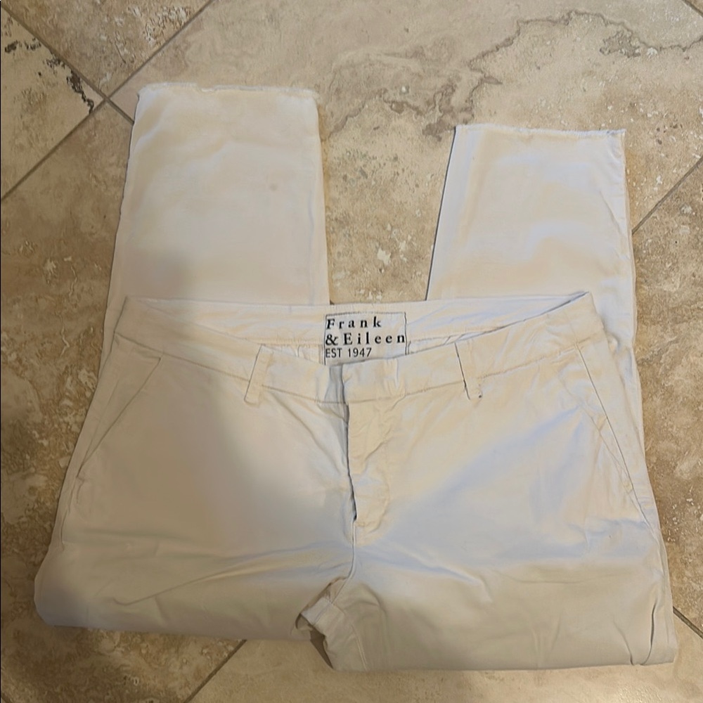 Frank & Eileen women’s  Cream Pants